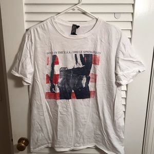 Vintage Style Bruce Springsteen Tee Large